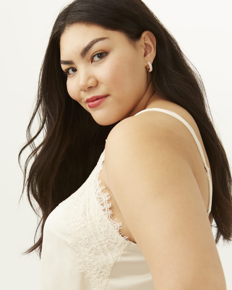 Front of plus size Freya Lace Cami by Vero Moda | Dia&Co | dia_product_style_image_id:186002